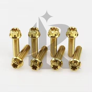 Titanium Torx Flange Bolts For Motorcycle 