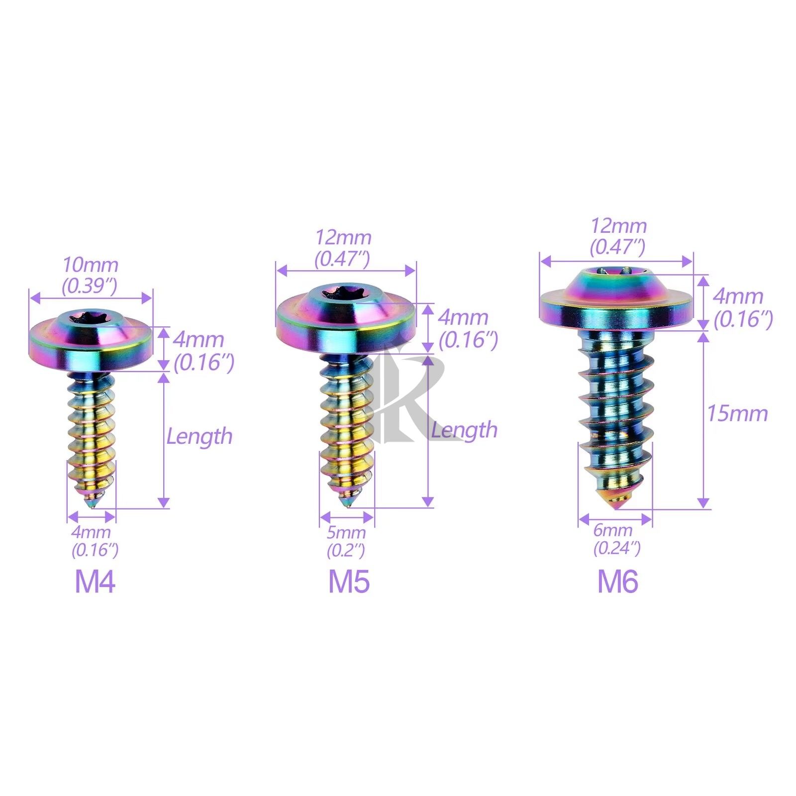 Titanium Self Tapping Screw
