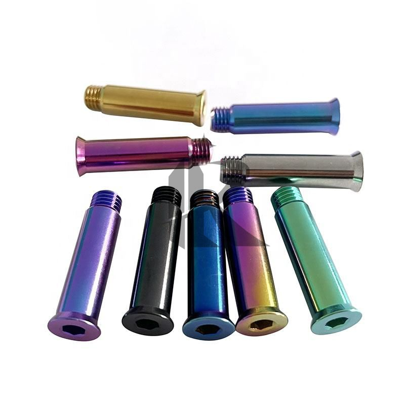 Titanium alloy screw electric car motorcycle M6 upper pump pivot point clutch pin brake pin