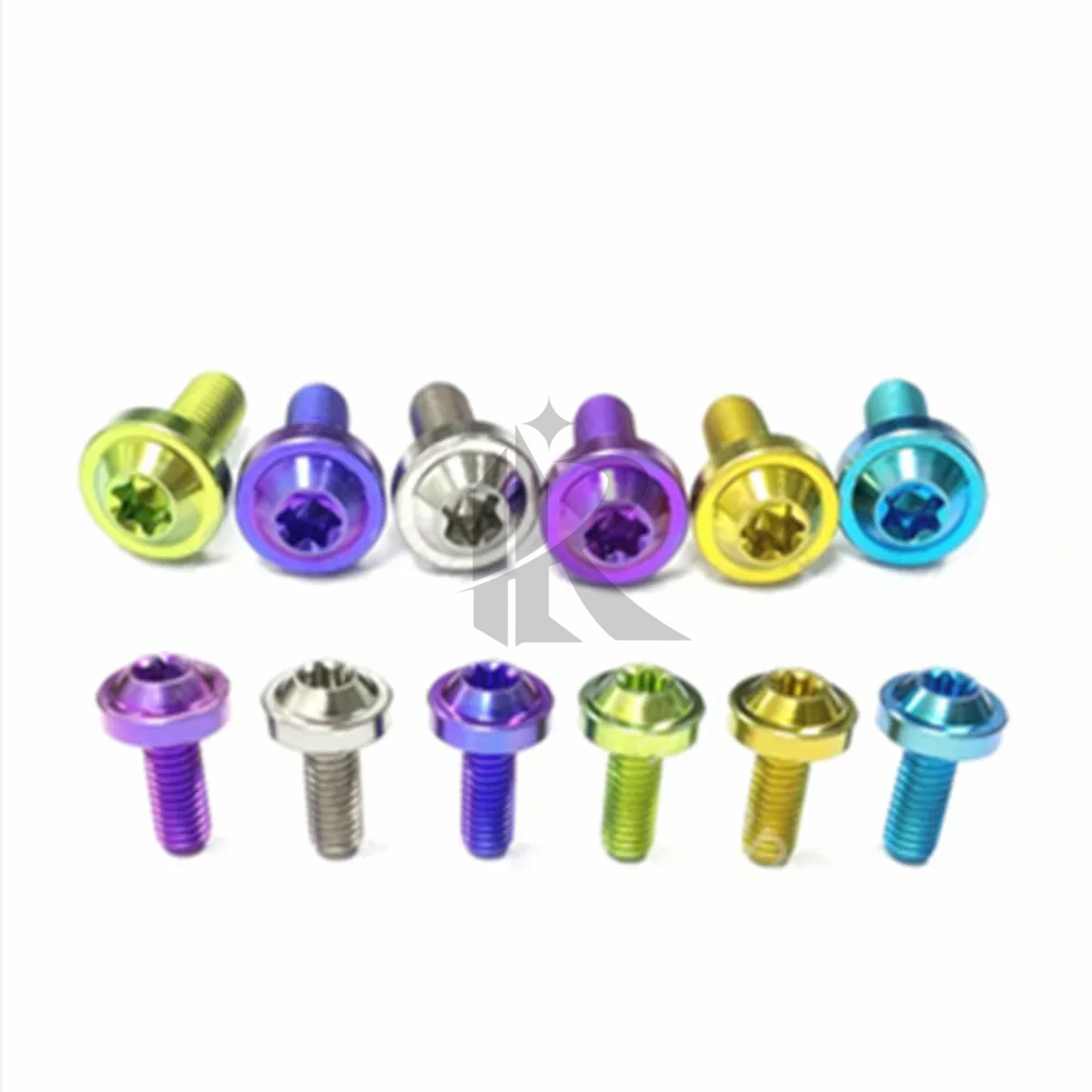 Titanium Baut Visor Yamaha Nmax Grade 5 Titanium Bolts Supplier Titanium Disc Head Bolts for Titan Bolts Motorcycle