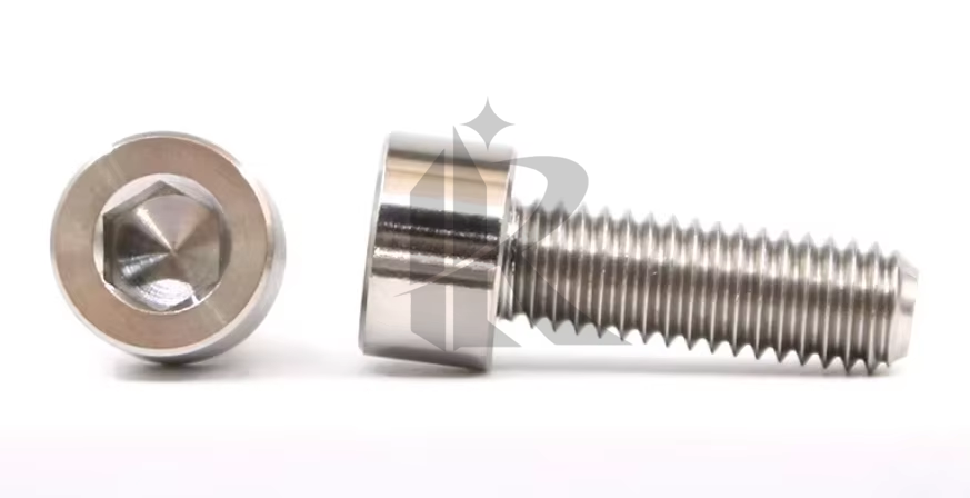 Titanium Bolts M8 X15/20/25/30/35/40mm Flat Head Polished Finish MTB/Road Bicycle Seatpost Headset Brake  Key 