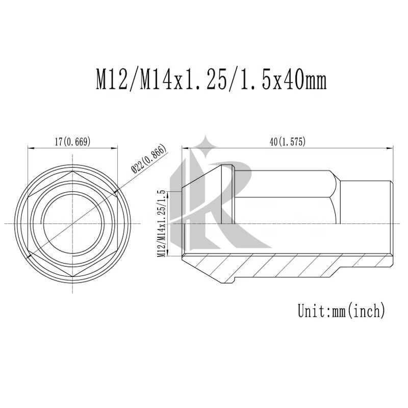 Wholesale Custom CNC Machined Anodized PVD Coating Colored M12x1.5 M14x1.5 Titanium Bolt and Nut Screw Hub Whe