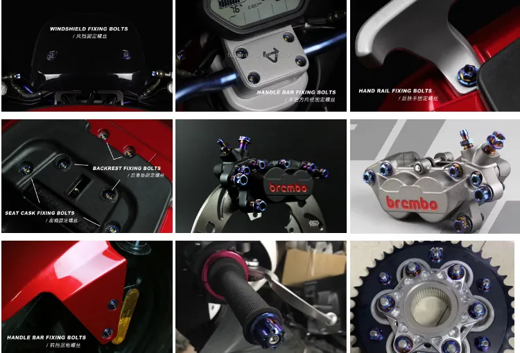 Titanium Bolts on Motorcycles: Which Grade Goes Where (and How to Finish Them)