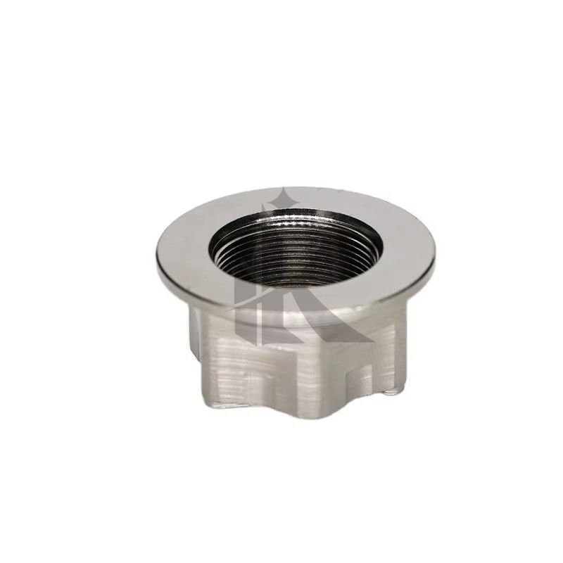 GR5 M6 M8 M10 M12 M14 Titanium Alloy Nuts Motorcycle Modification Hardware Lightweight Corrosion Proof