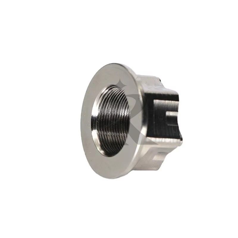 GR5 M6 M8 M10 M12 M14 Titanium Alloy Nuts Motorcycle Modification Hardware Lightweight Corrosion Proof