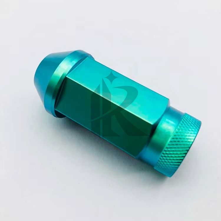 High Strength Titanium Wheel Hub Nuts Lightweight Racing Lug Nuts for Car Automotive Parts