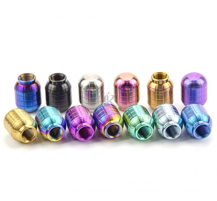 Factory Price Gr5 Titanium Alloy Screws Nuts Valve Core Plug Valve Cap Motorcycle Car Mountain Bike Tire Valve Dust Cap