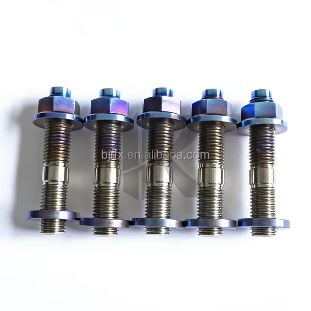 RFX M8*45 Hex Head Titanium Class 10 Stud Bolts