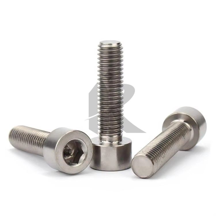 Titanium Bolts M8 X15/20/25/30/35/40mm Flat Head Polished Finish MTB/Road Bicycle Seatpost Headset Brake  Key Screw